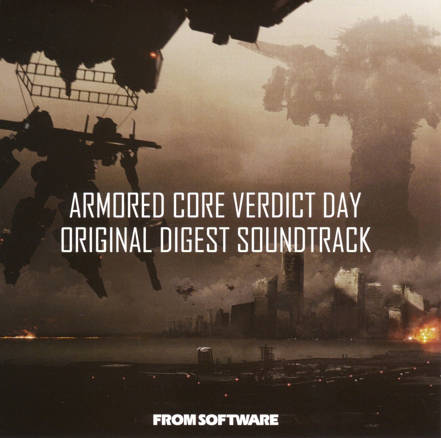 ARMORED CORE VERDICT DAY ORIGINAL DIGEST SOUNDTRACK (2013